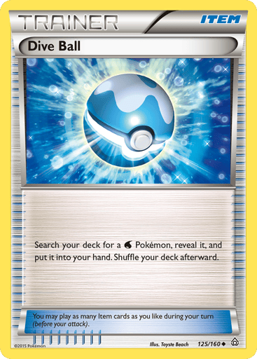 Dive Ball - Primal Clash 125