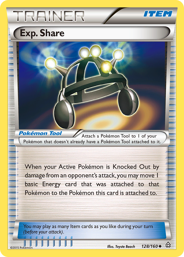 Exp. Share – Primal Clash 128/160 Pokémon card
