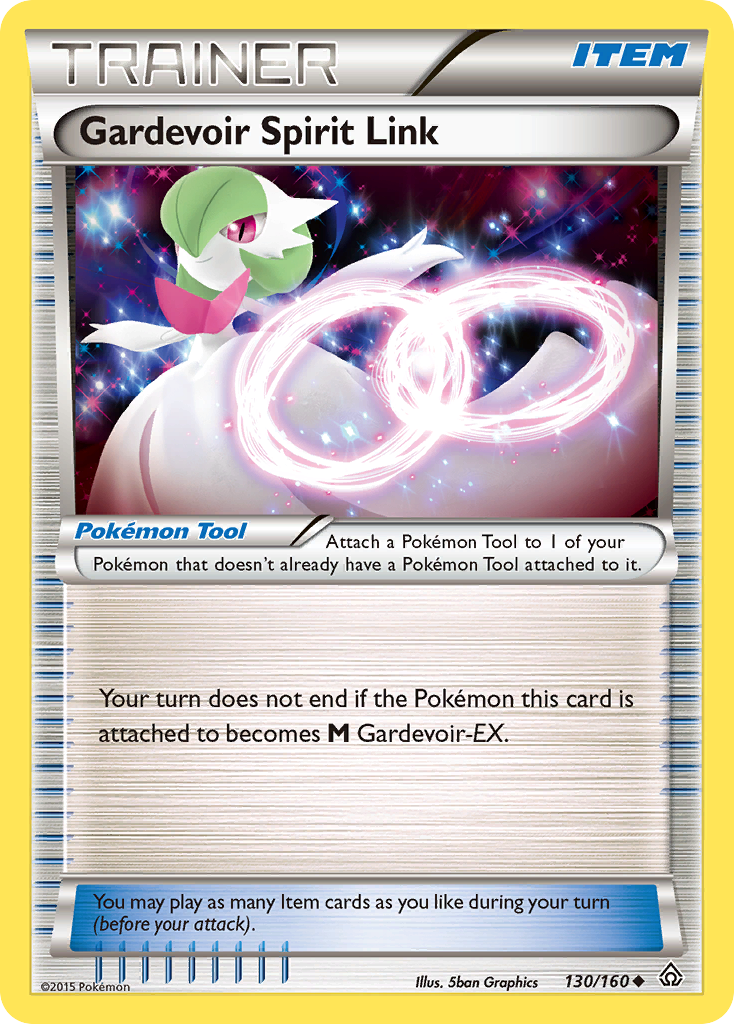 Gardevoir Spirit Link – Primal Clash 130/160 Pokémon card