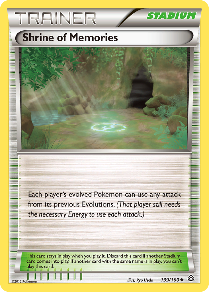 Shrine of Memories – Primal Clash 139/160 Pokémon card