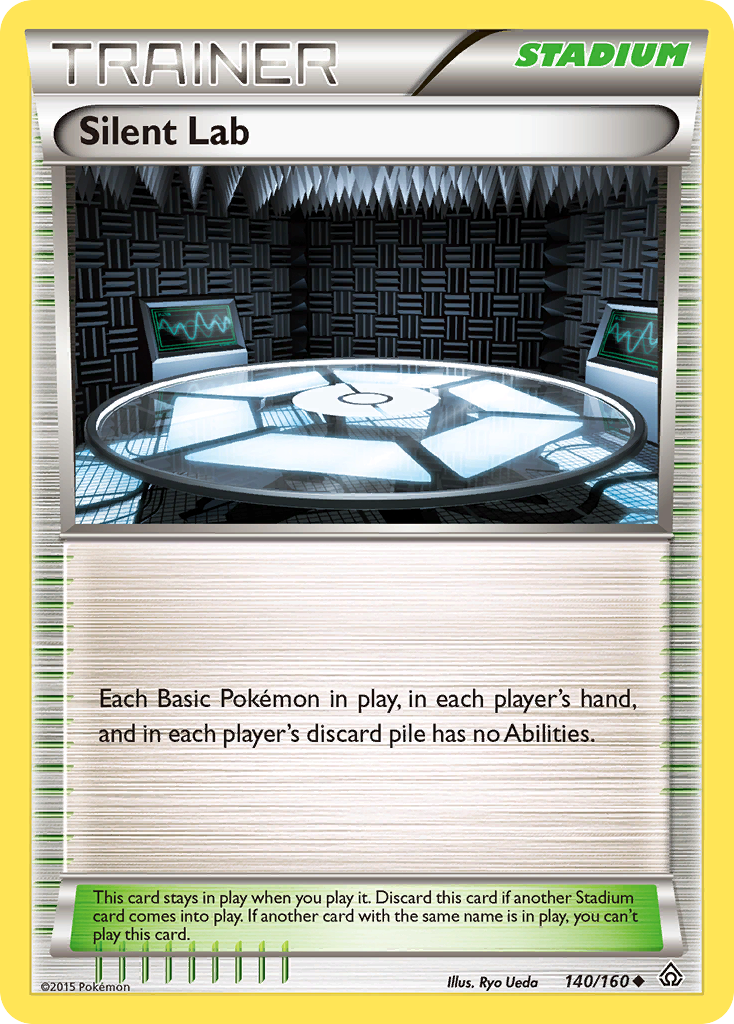 Silent Lab – Primal Clash 140/160 Pokémon card