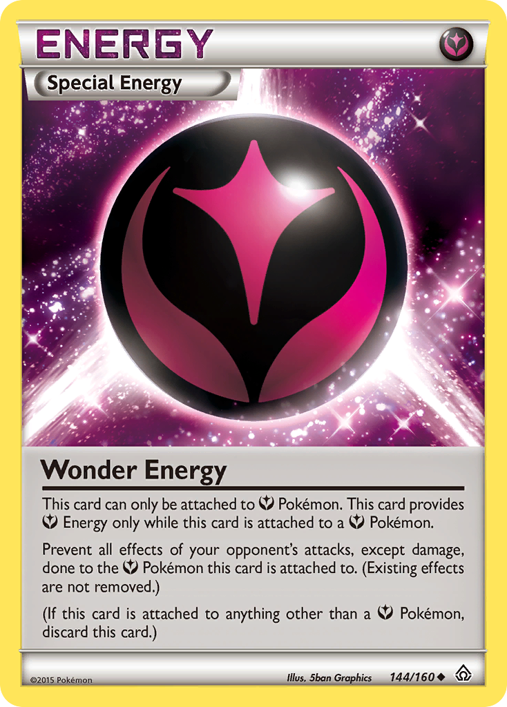 Wonder Energy – Primal Clash 144/160 Pokémon card