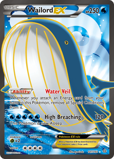 Wailord-EX - Primal Clash 147