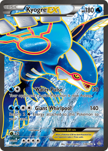 Kyogre-EX - Primal Clash 148