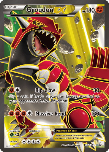 Groudon-EX - Primal Clash 150