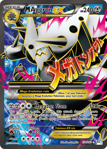 M Aggron-EX - Primal Clash 154