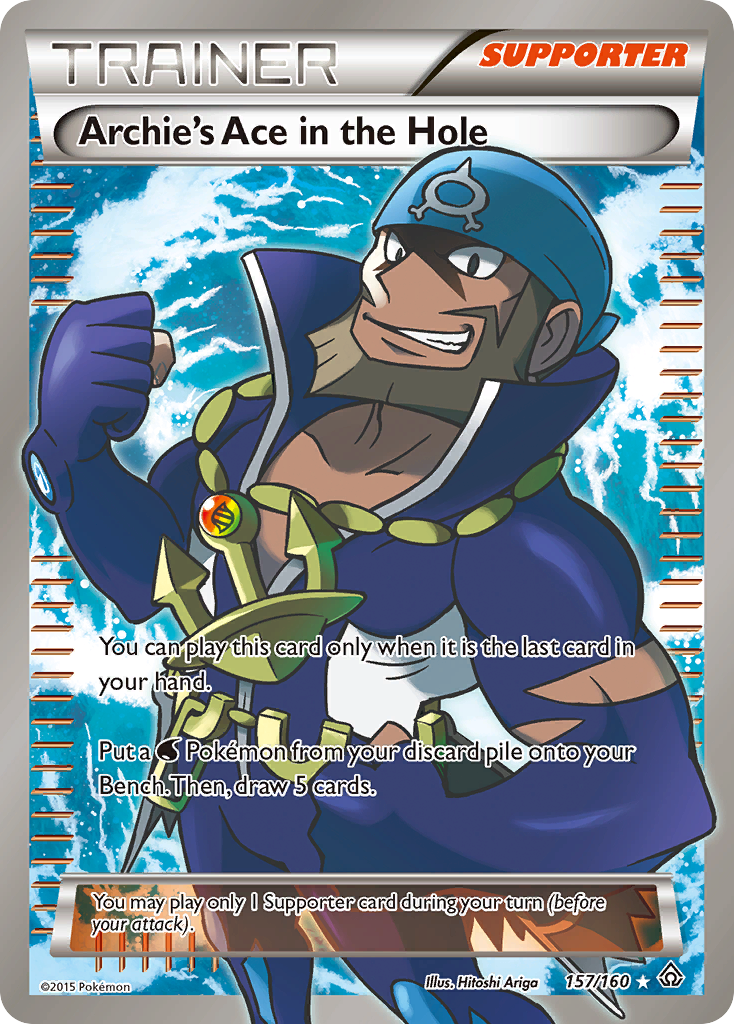 Archie's Ace in the Hole – Primal Clash 157/160 Pokémon card