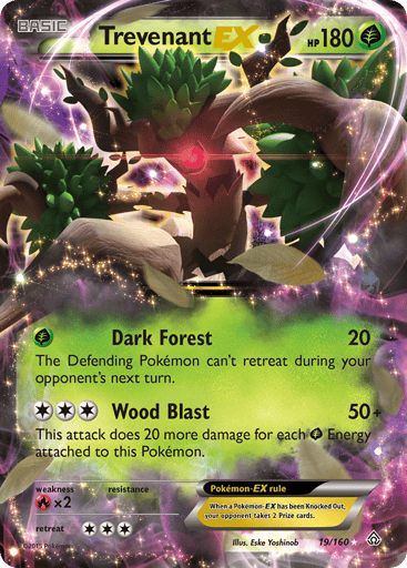 Trevenant-EX - Primal Clash 19
