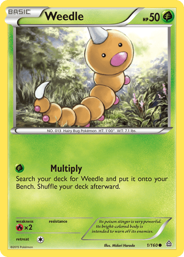 Weedle - Primal Clash 1