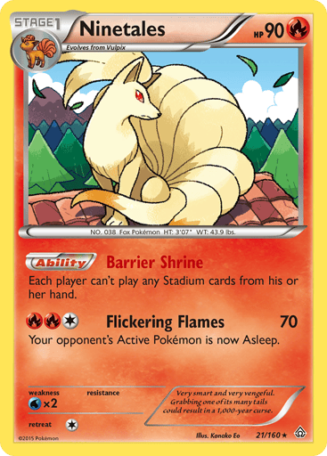 Ninetales - Primal Clash 21