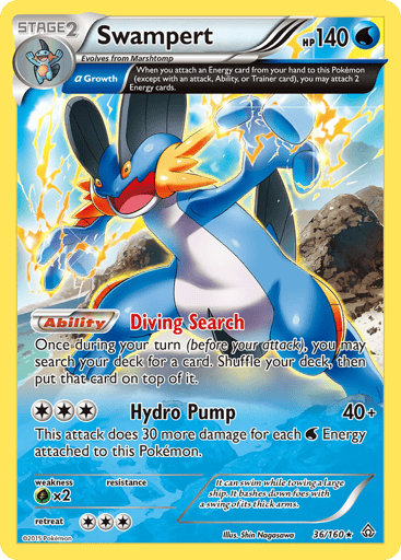 Swampert - Primal Clash 36