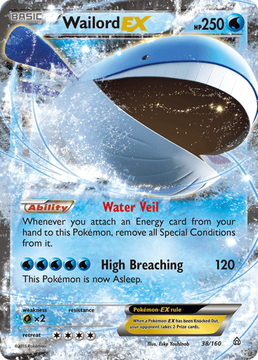 Wailord-EX - Primal Clash 38