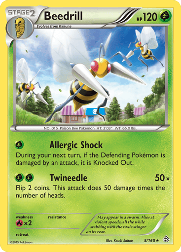 Beedrill - Primal Clash 3