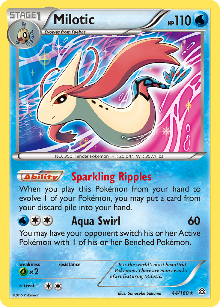 Milotic – Primal Clash 44/160 Pokémon card