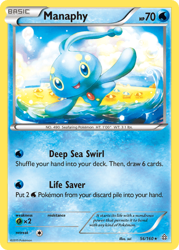 Manaphy - Primal Clash 56
