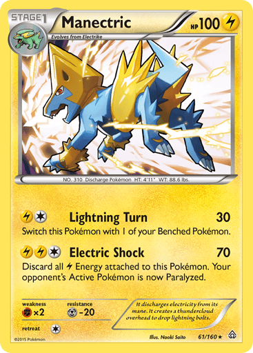 Manectric - Primal Clash 61