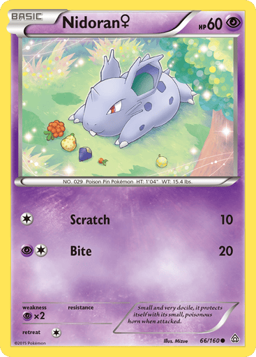 Nidoran ♀ - Primal Clash 66