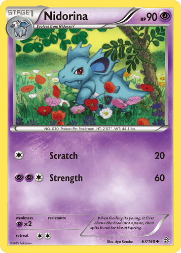 Nidorina - Primal Clash 67
