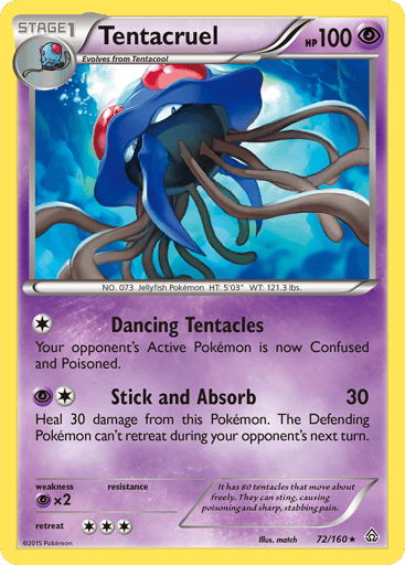Tentacruel - Primal Clash 72