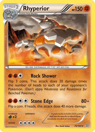 Rhyperior - Primal Clash 76