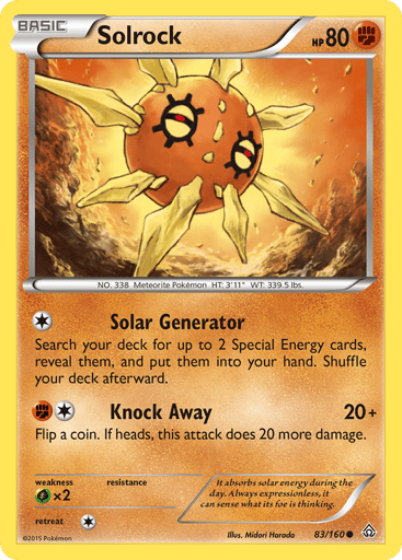 Solrock - Primal Clash 83