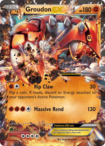 Groudon-EX - Primal Clash 85