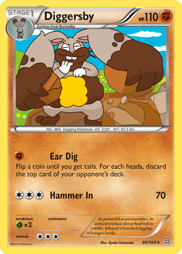 Diggersby - Primal Clash 90