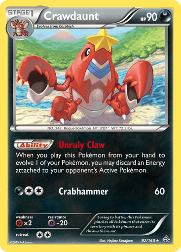 Crawdaunt - Primal Clash 92