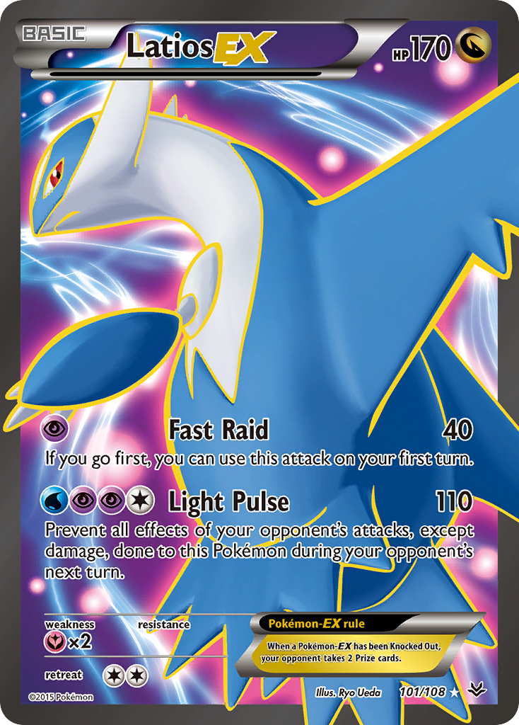 Latios-EX – Roaring Skies 101/108 Pokémon card