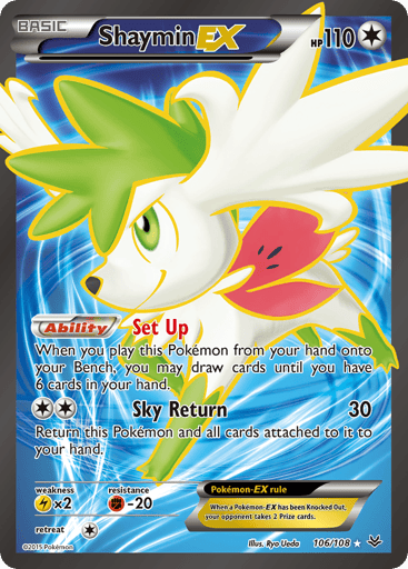 Shaymin-EX - Roaring Skies 106