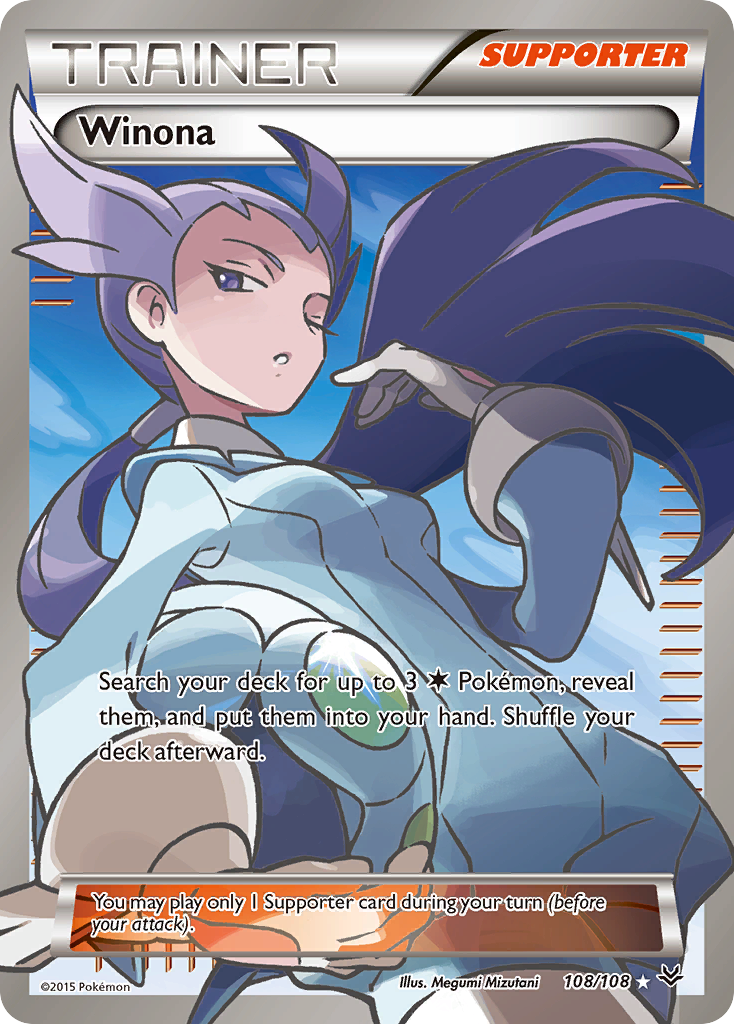 Winona – Roaring Skies 108/108 Pokémon card