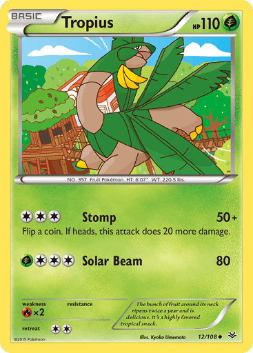 Tropius - Roaring Skies 12