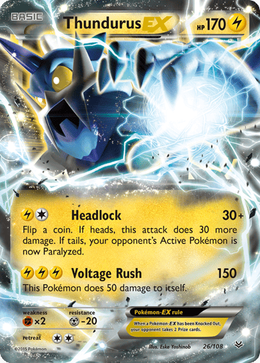 Thundurus-EX - Roaring Skies 26