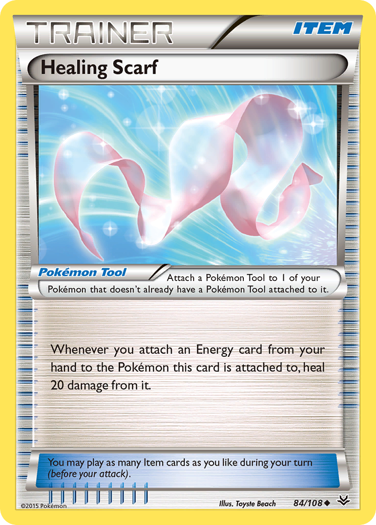 Healing Scarf – Roaring Skies 84/108 Pokémon card