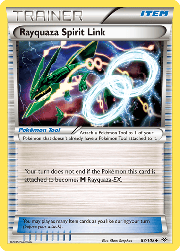 Rayquaza Spirit Link - Roaring Skies 87