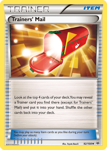 Trainers' Mail - Roaring Skies 92