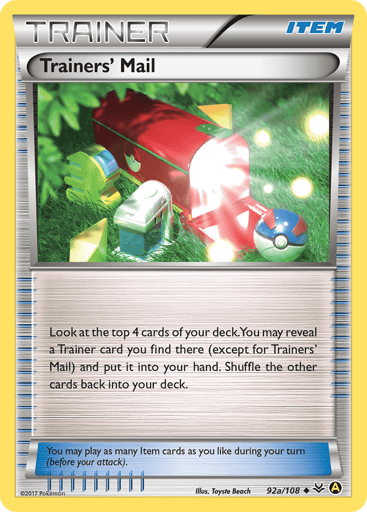 Trainers' Mail - Roaring Skies 92a