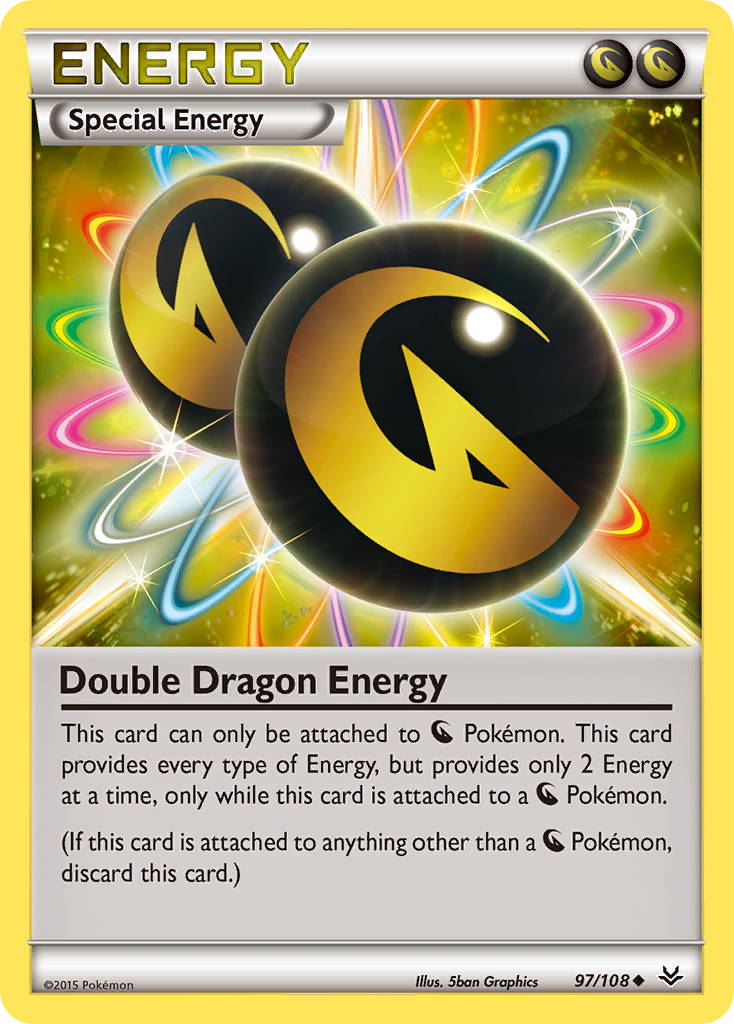 Double Dragon Energy – Roaring Skies 97/108 Pokémon card
