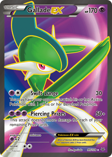 Gallade-EX - Roaring Skies 99
