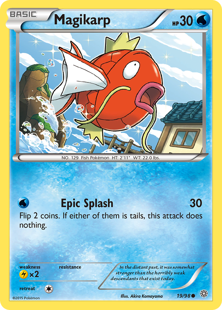 Magikarp – Ancient Origins 19/98 Pokémon card
