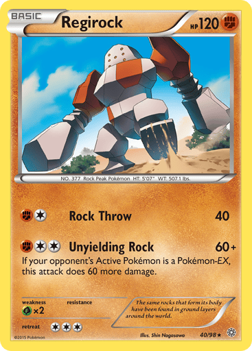 Regirock - Ancient Origins 40