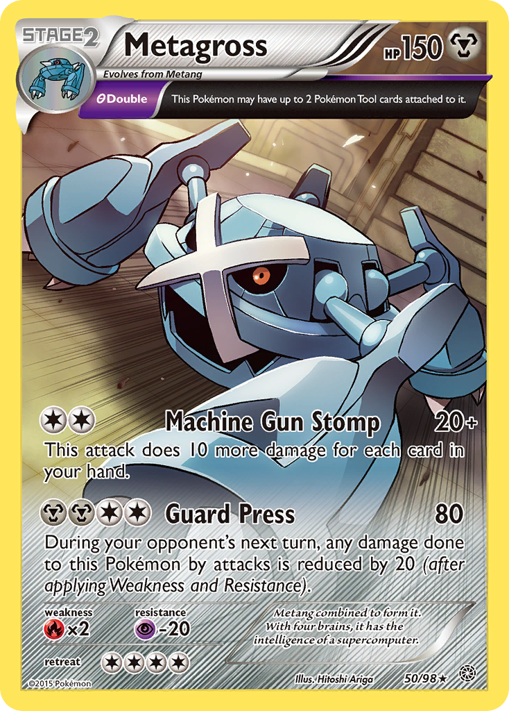 Metagross – Ancient Origins 50/98 Pokémon card