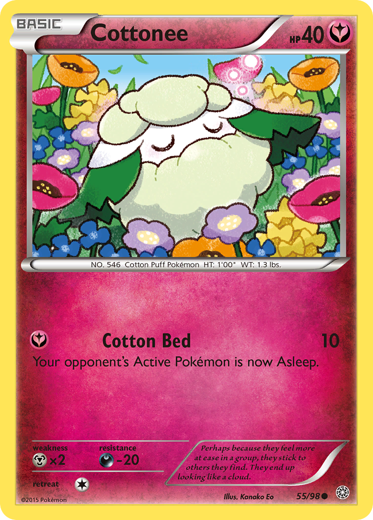 Cottonee – Ancient Origins 55/98 Pokémon card