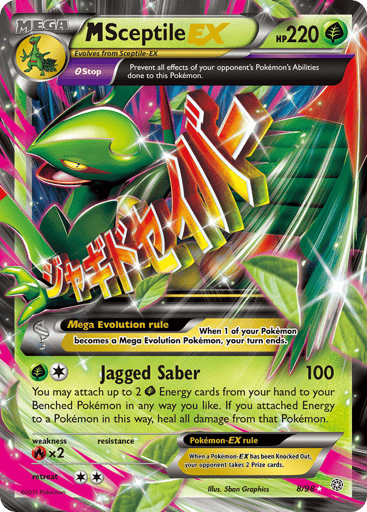 M Sceptile-EX - Ancient Origins 8