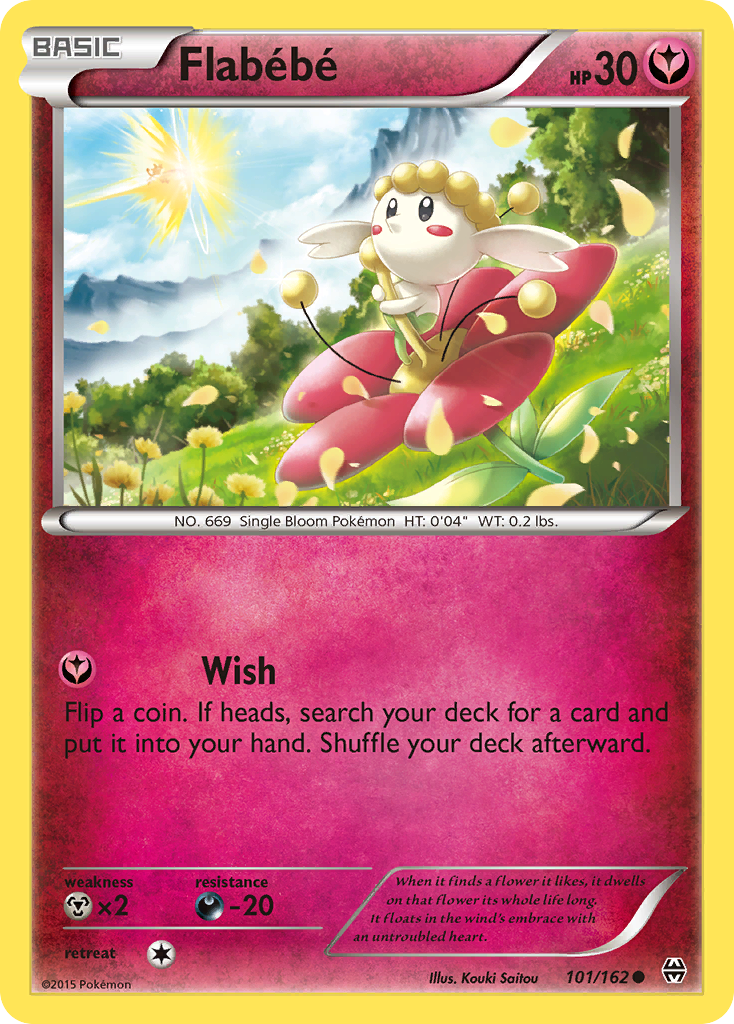 Flabébé – BREAKthrough 101/162 Pokémon card