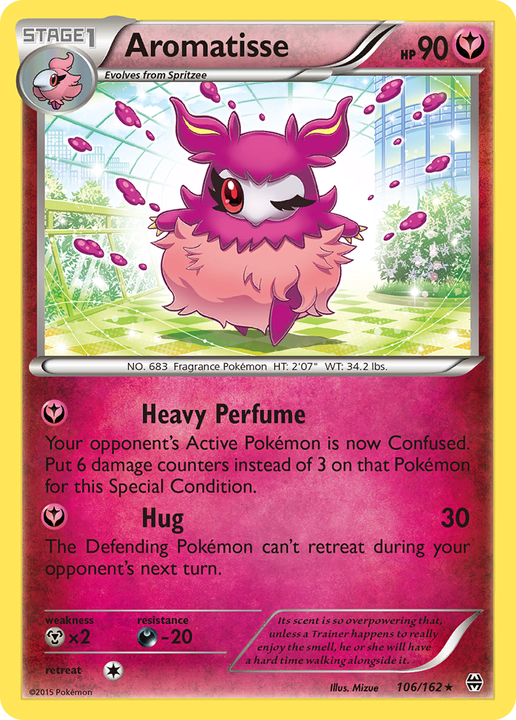 Aromatisse – BREAKthrough 106/162 Pokémon card