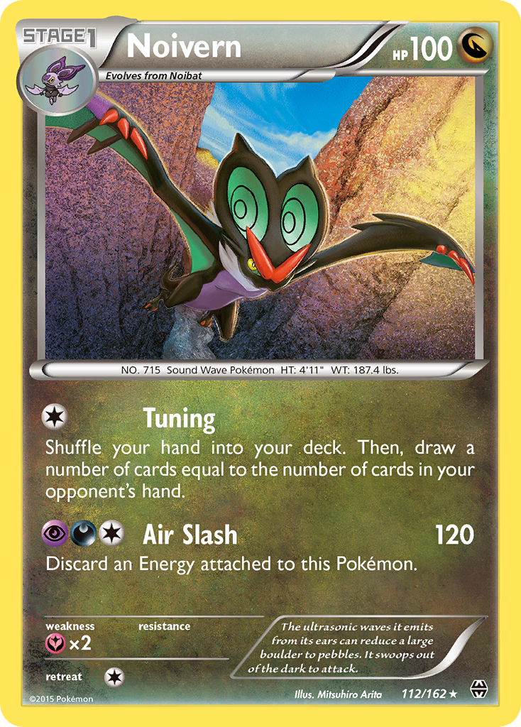 Noivern – BREAKthrough 112/162 Pokémon card