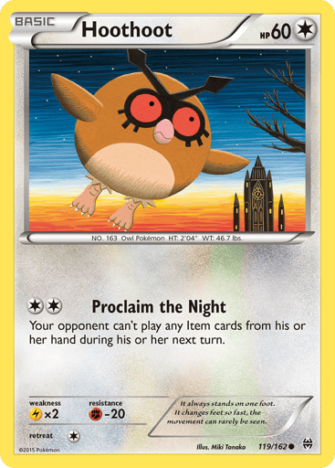 Hoothoot - BREAKthrough 119