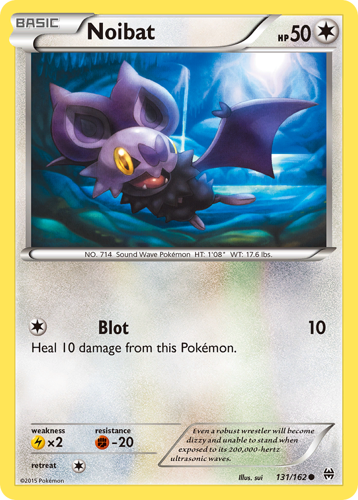 Noibat – BREAKthrough 131/162 Pokémon card