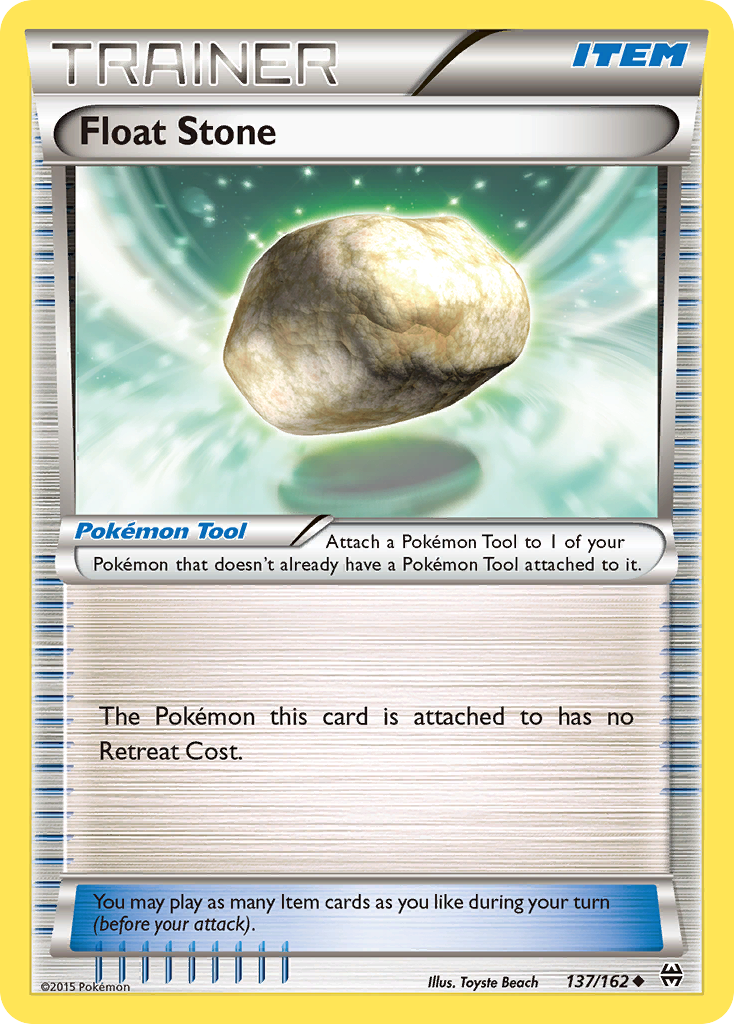 Float Stone – BREAKthrough 137/162 Pokémon card